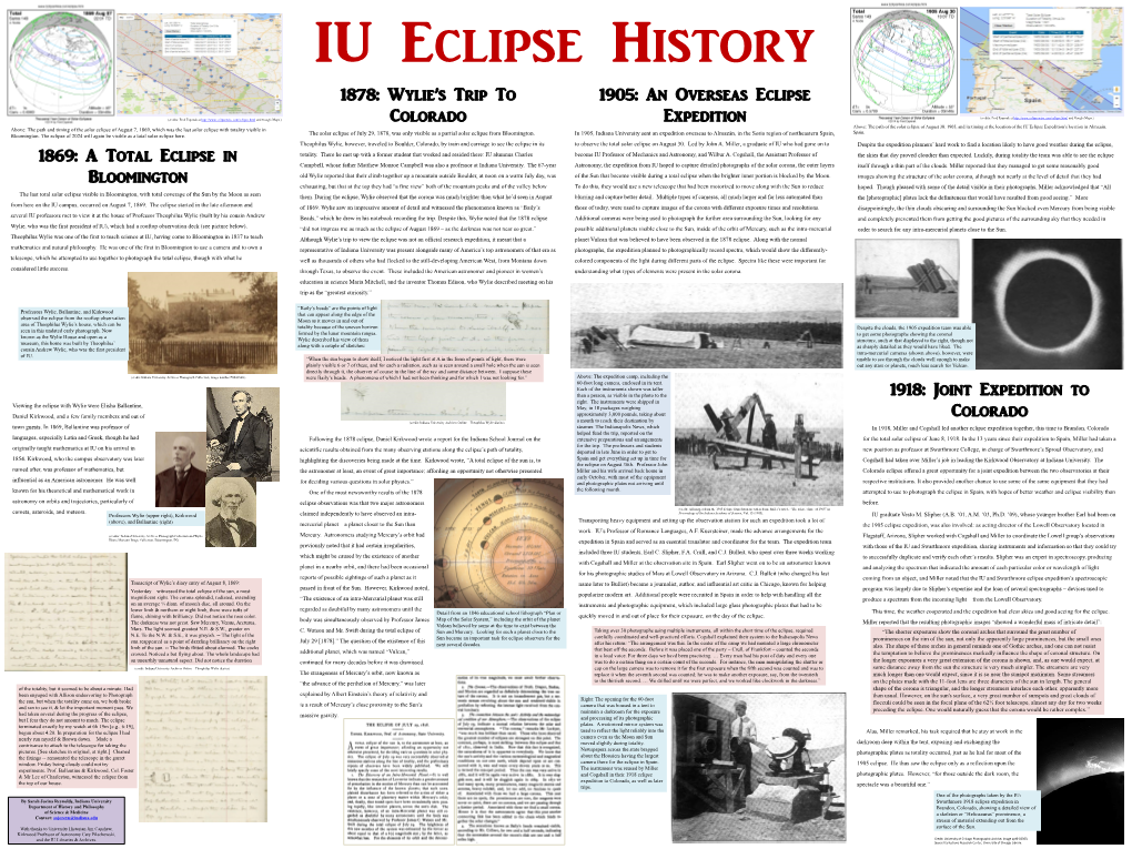 IU History of Eclipses