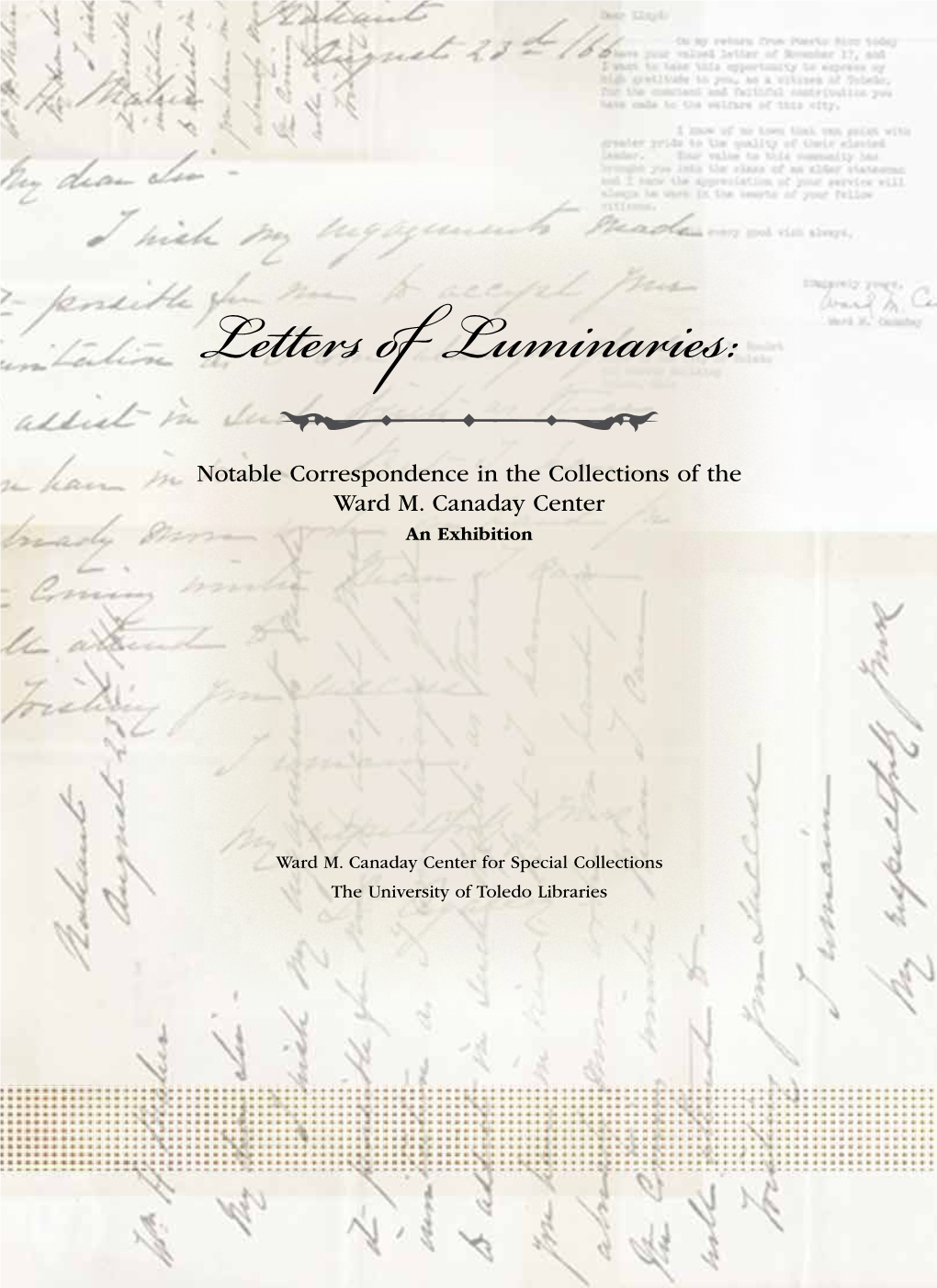 Letters of Luminaries