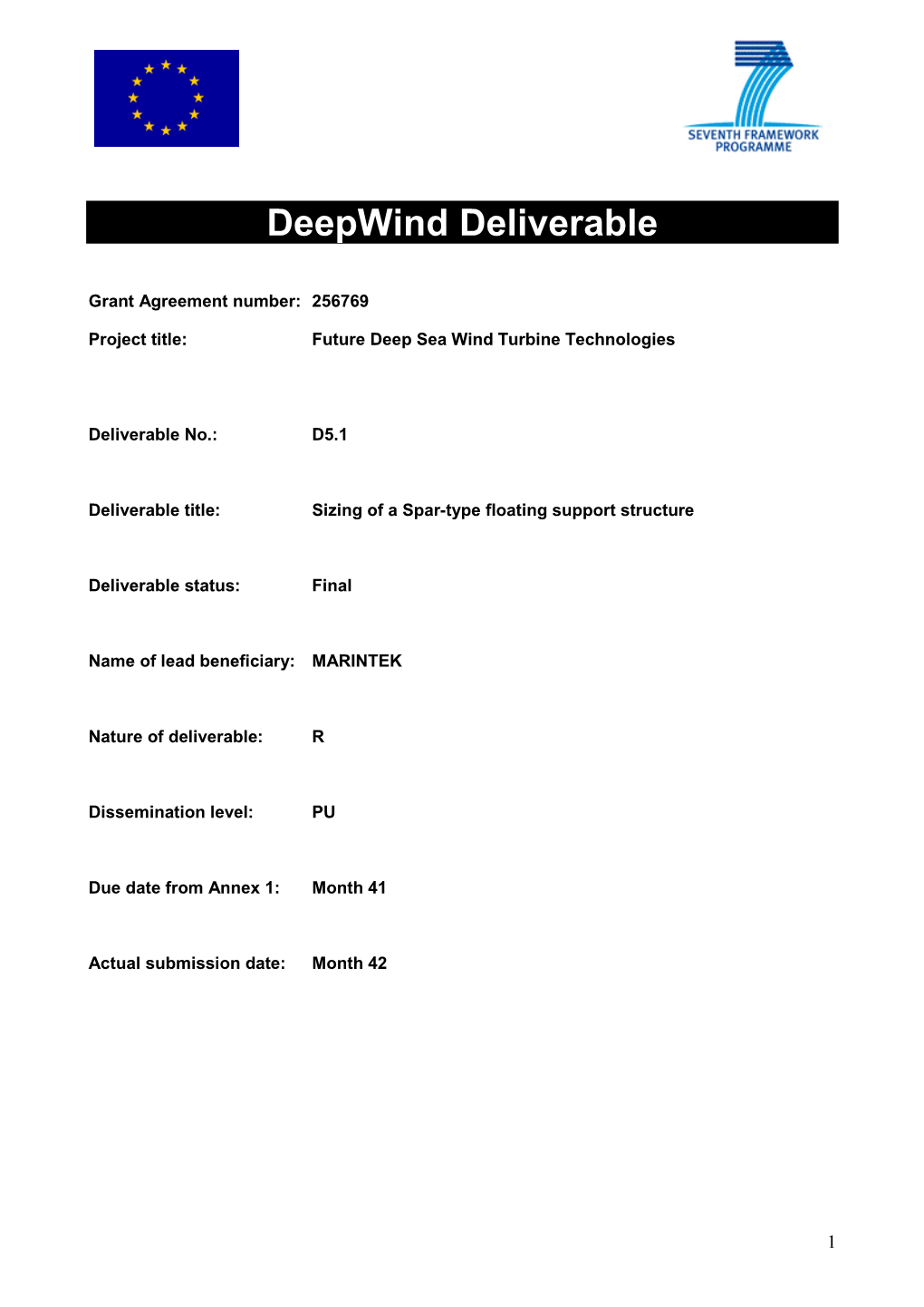 Front Page: DTU WE and Deepwind ©