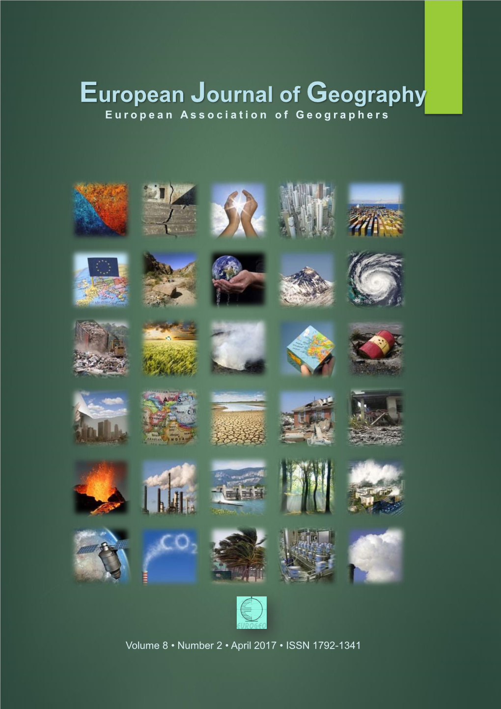 European Journal of Geography European Association of Geographers