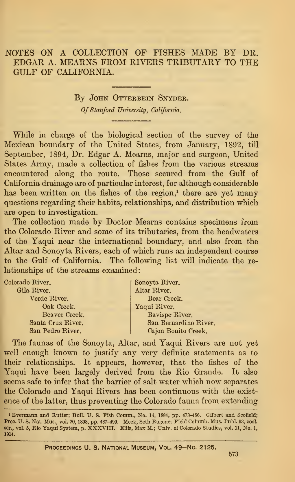 Proceedings of the United States National Museum