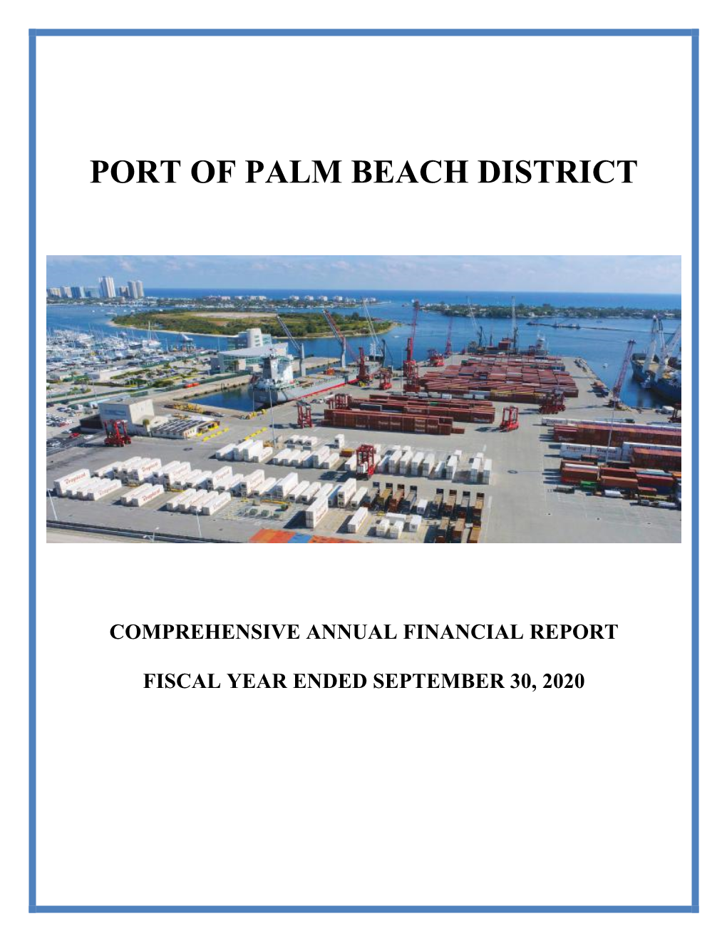 Port of Palm Beach District
