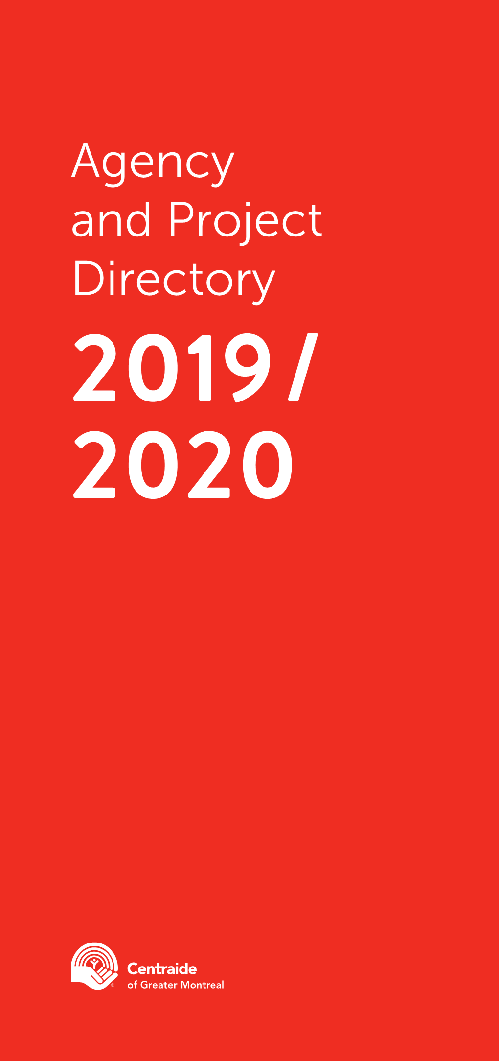 Agency and Project Directory 2019 / 2020