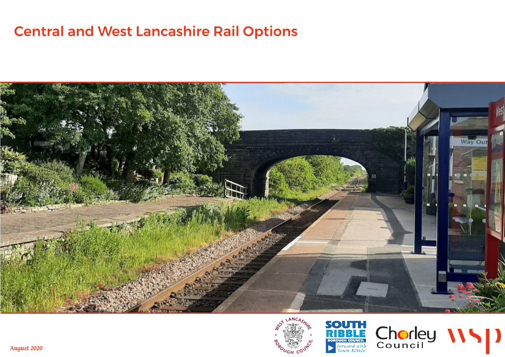 Central and West Lancashire Rail Options