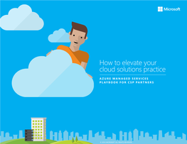 How to Elevate Your Cloud Solutions Practice