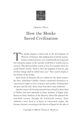 How the Monks Saved Civilization