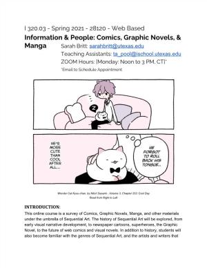 Comics, Graphic Novels, & Manga