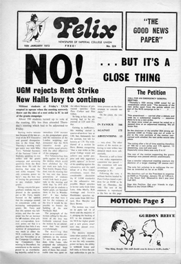 Felix Issue 323, 1973