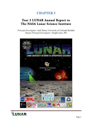 LUNAR Annual Report Year 3 (PDF Version)