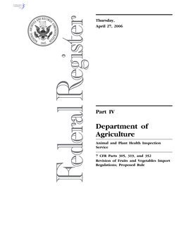 Federal Register / Vol. 71, No. 81 / Thursday, April 27, 2006 / Proposed Rules