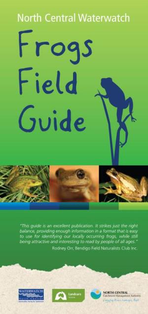 North Central Waterwatch Frogs Field Guide