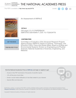 An Assessment of ARPA-E