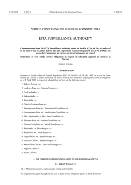 Efta Surveillance Authority