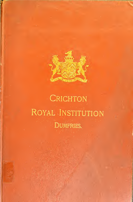 The Crichton Royal Institution, Dumfries