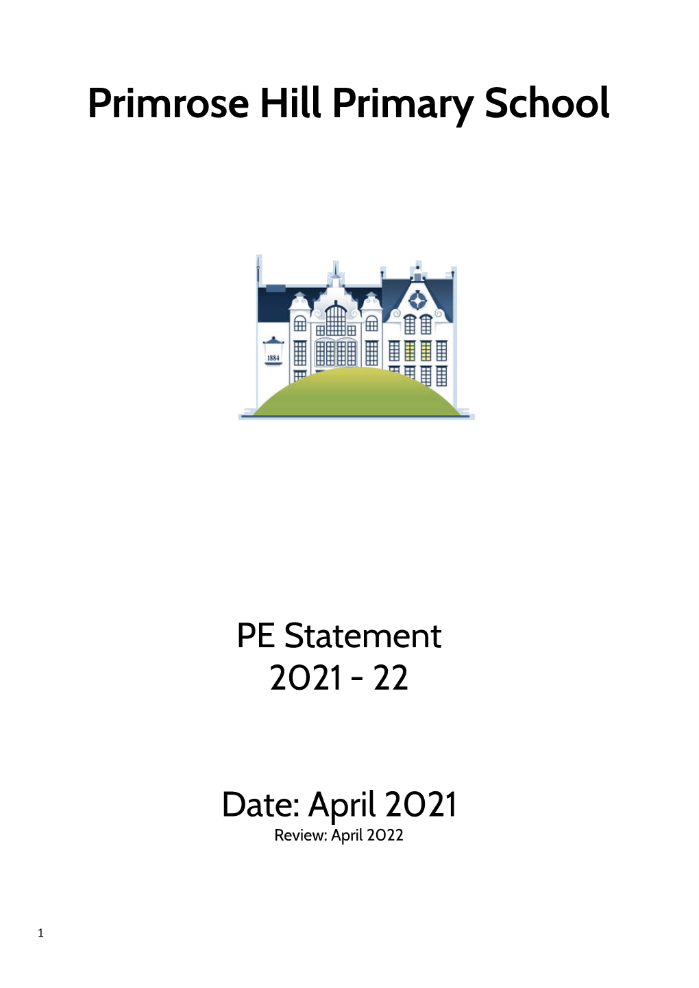 PE Statement 2021 - 22