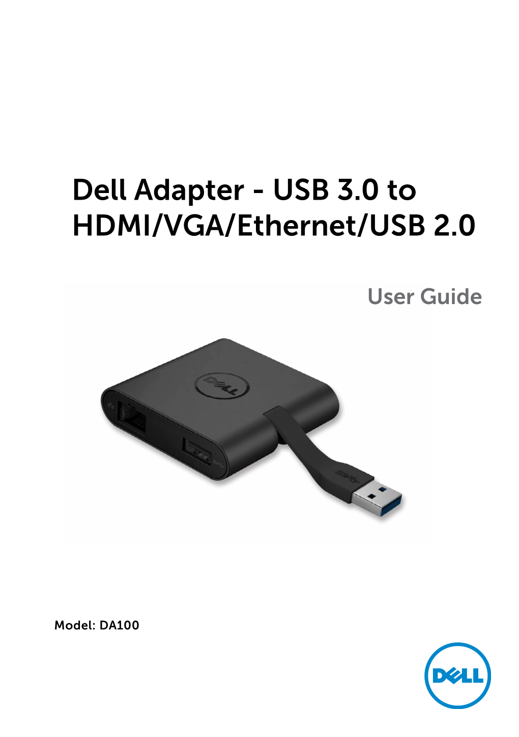 Dell Adapter DA100 User Guide