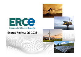 Energy Review Q1 2021 Disclaimer