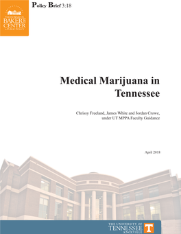 Medical Marijuana in Tennessee