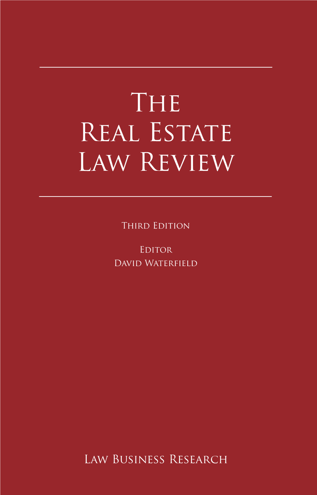 The Real Estate Law Review