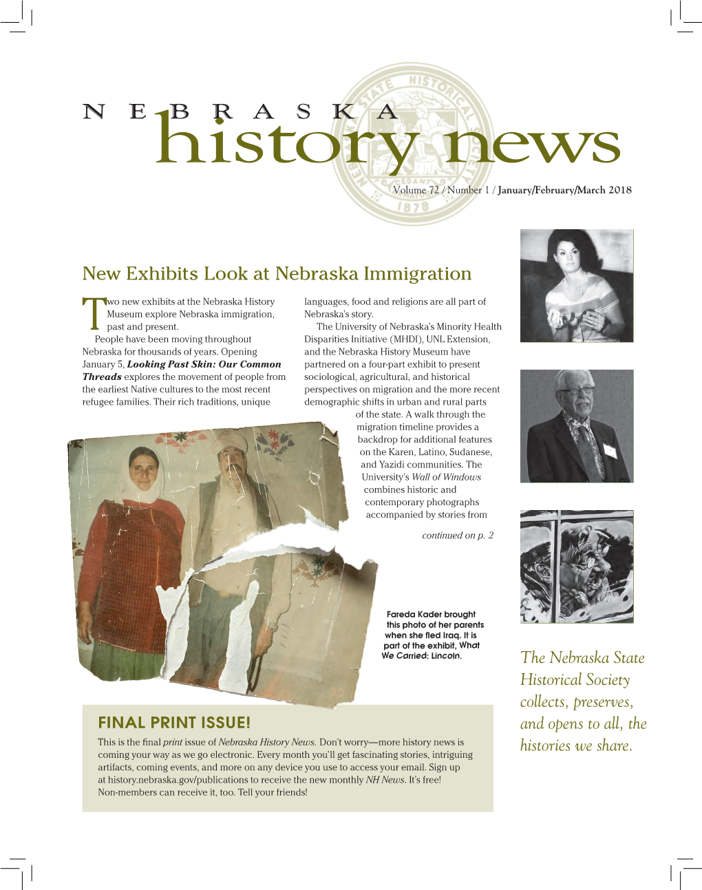 New Exhibits Look at Nebraska Immigration