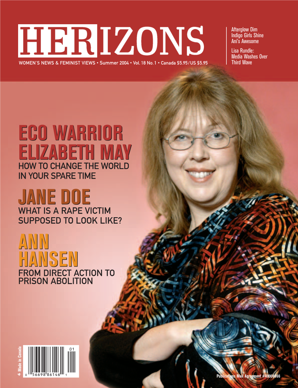 Eco Warrior Elizabeth May Jane Doe Ann Hansen Eco Warrior Elizabeth May Jane Doe Ann Hansen