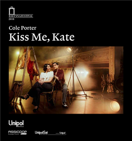 Cole Porter Kiss Me, Kate ILLUMINIAMO GLI SPETTACOLI PIÙ BELLI