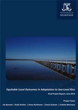 Equitable Local Outcomes in Adaptation to Sea-Level Rise: Final Project Report
