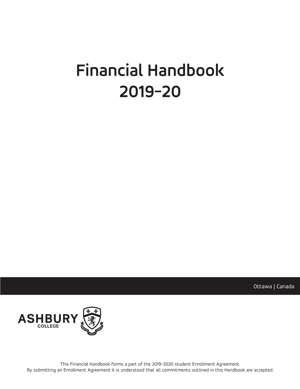 Financial Handbook 2019-20