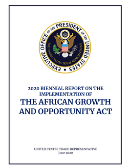 The African Growth and Opportunity Act