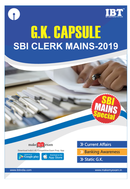 Sbi Clerk Mains-2019