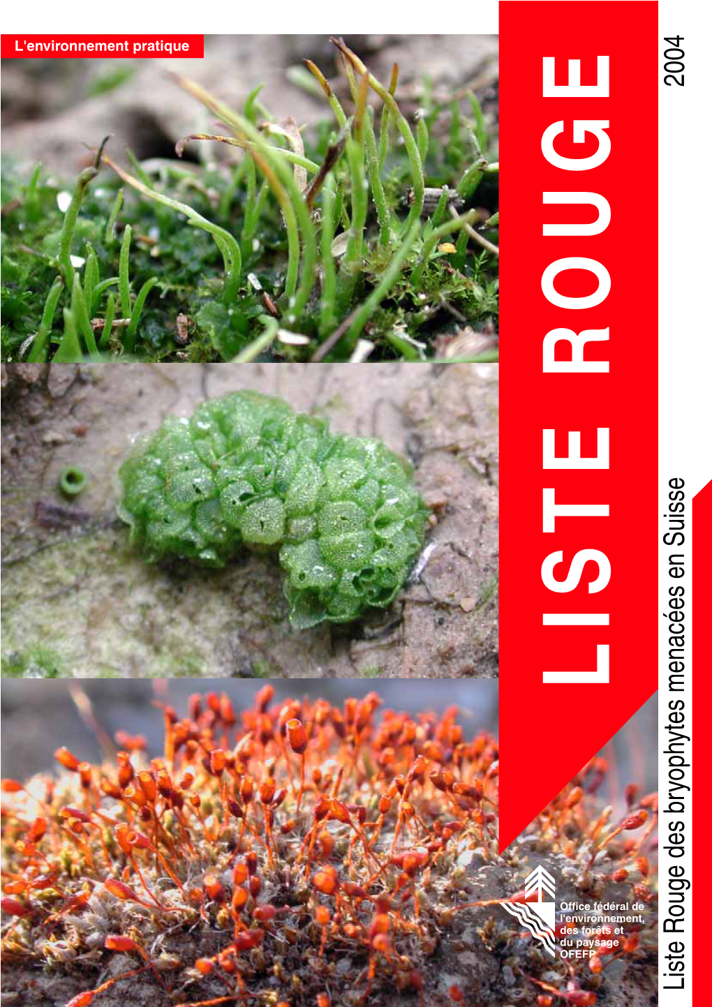 Liste Rouge Des Bryophytes 2004