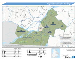 Région Administrative 16 : Montérégie