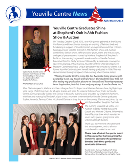 Youville Centre Newsletter