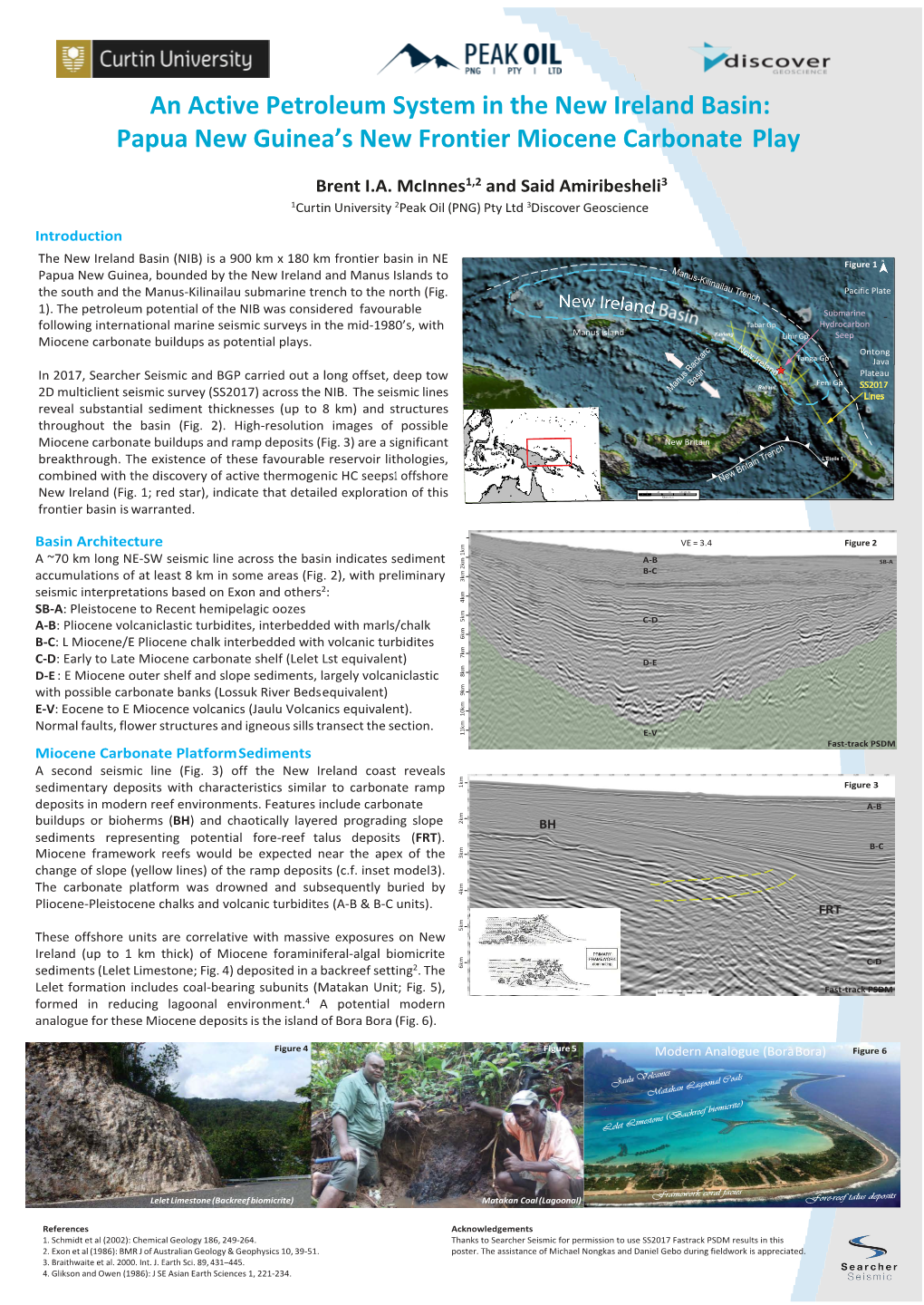 An Active Petroleum System in the New Ireland Basin: Papua New Guinea’S New Frontier Miocene Carbonate Play