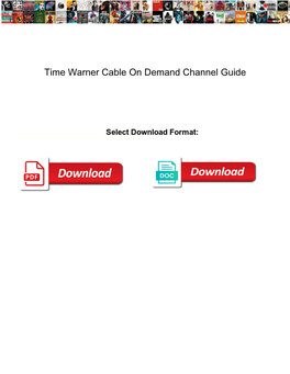Time Warner Cable on Demand Channel Guide