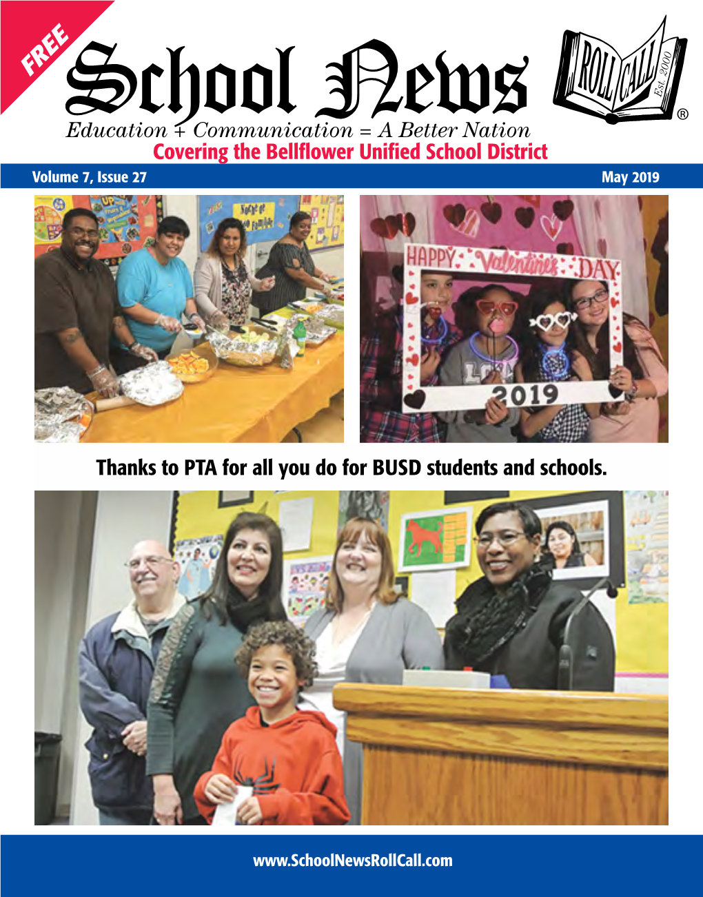 Bellflower Unified School District Volume 7, Issue 27 May 2019