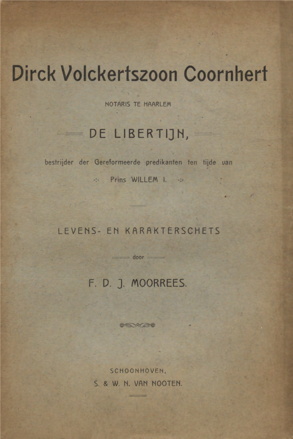 Dirck Volckertszoon Coornhert