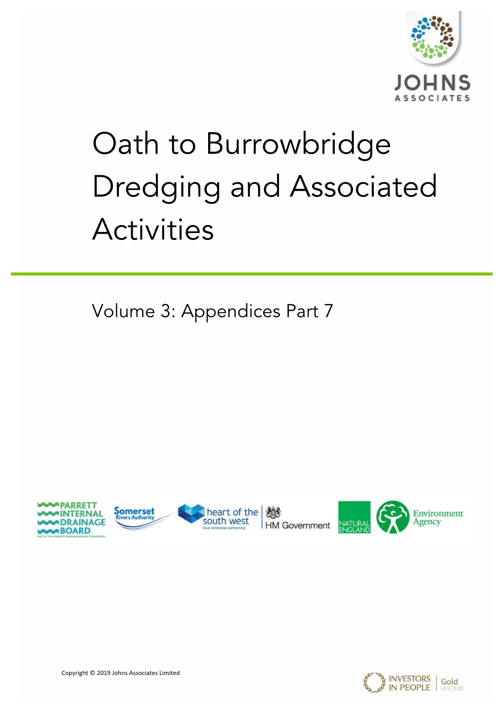 Oath to Burrowbridge Dredging and Associated Activities