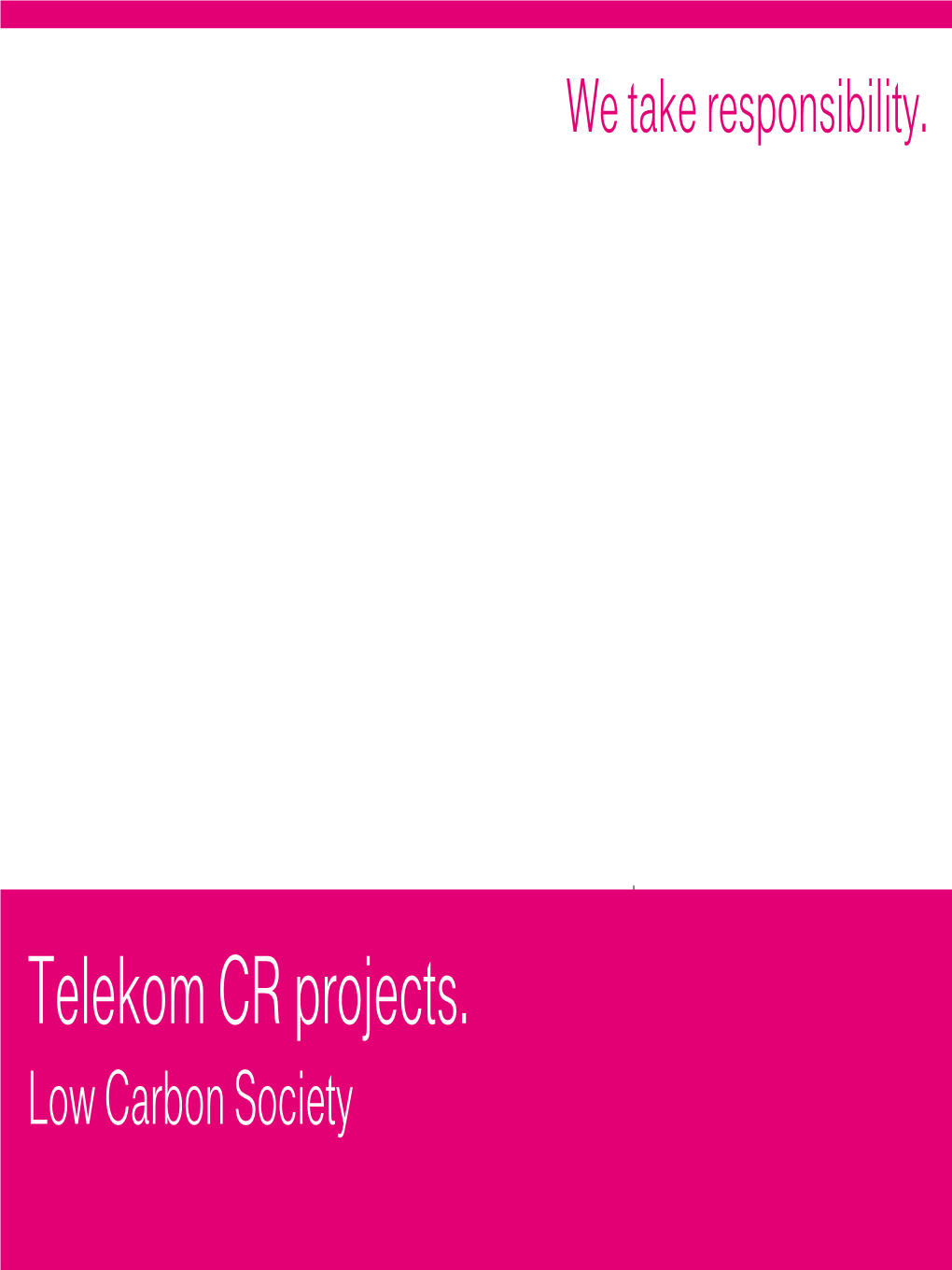 Telekom CR Projects