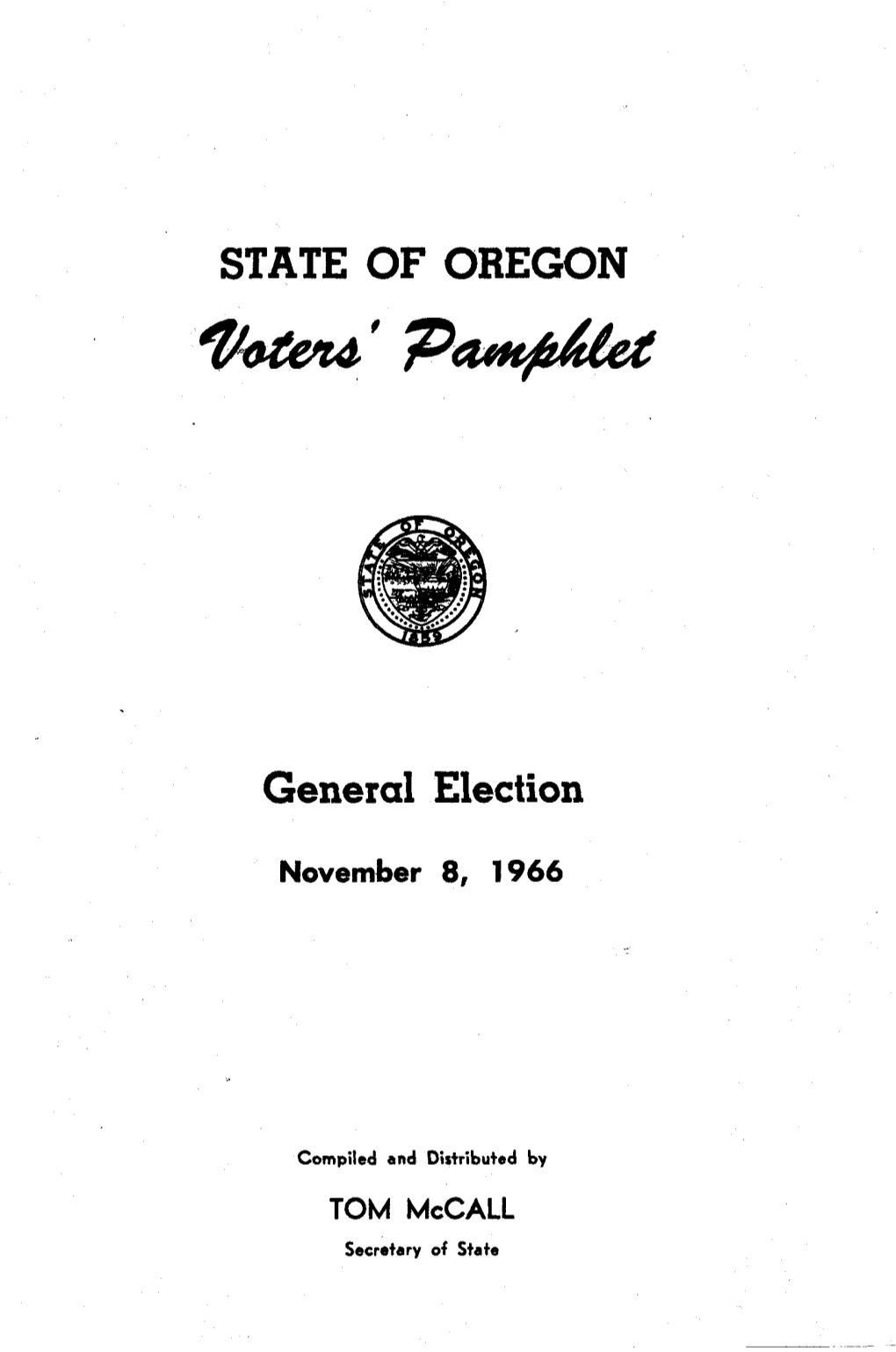State Voters' Pamphlet