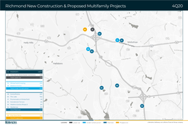 Richmond New Construction & Proposed Multifamily Projects 4Q20