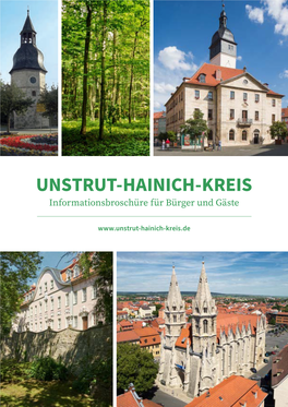UNSTRUT-HAINICH-KREIS Informationsbroschüre Für Bürger Und Gäste