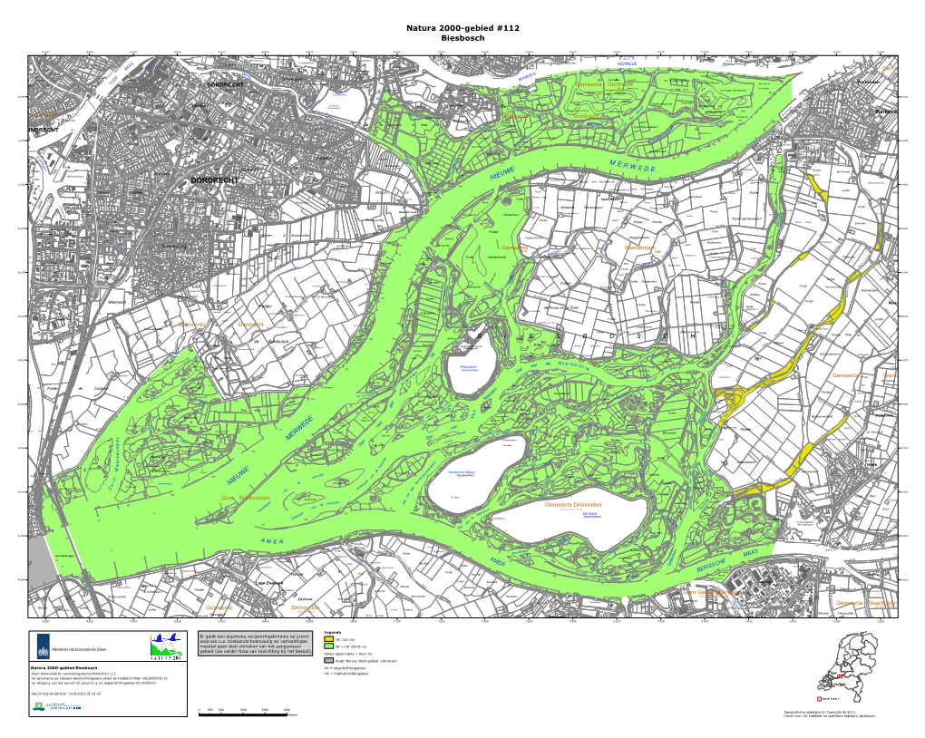 Natura 2000-Gebied #112 Biesbosch