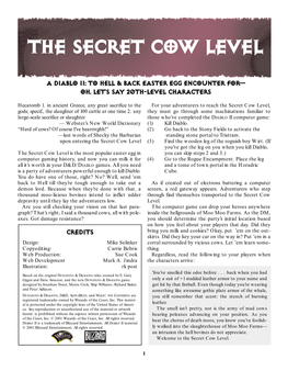 The Secret Cow Level