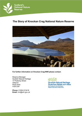 The Story of Knockan Crag National Nature Reserve
