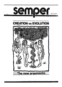 CREATION Vs EVOLUTION . R . the New Arguments