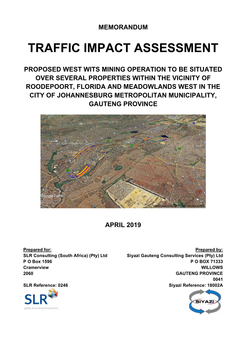 Traffic Impact Assessment