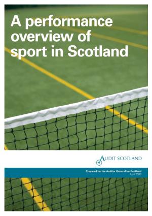A Performance Overview of Sport in Scotland