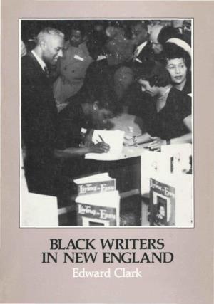 Black Writers in New England