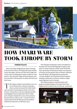 How Imari Ware Took Europe by Storm
